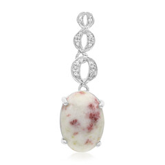 Pendentif en argent et Cinabre