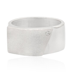 Bague en argent et Diamant I1 (G)