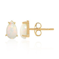 Boucles d'oreilles en argent et Opale Welo