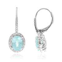Boucles d'oreilles en or et Tourmaline Paraïba (CIRARI)