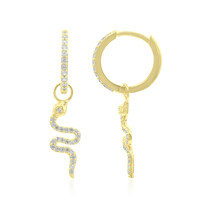 Boucles d'oreilles en argent et Zircon