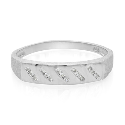 Bague en argent et Zircon