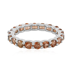 Bague en argent et Andalousite