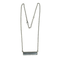 Collier en argent et Hématite noire