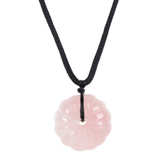 Collier et Quartz rose