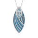 Collier en argent et Topaze bleu ciel (Adela Silber)