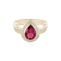 Bague en or et Rubellite (de Melo)