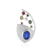Pendentif en argent et Kyanite du Népal