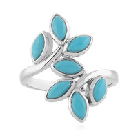 Bague en argent et Turquoise