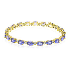Bracelet en or et Tanzanite