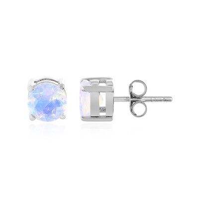 Boucles d'oreilles en argent et Opale Welo