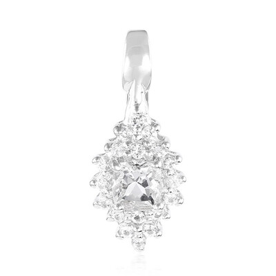 Pendentif en argent et Goshénite