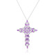 Collier en argent et Améthyste