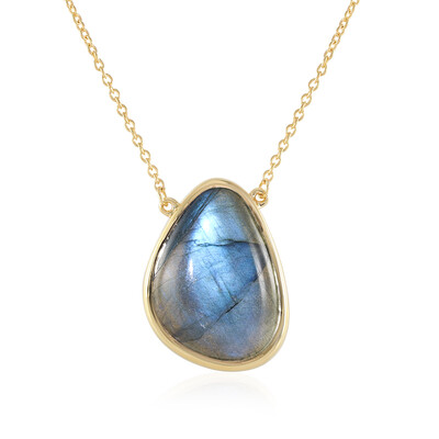 Collier en argent et Labradorite