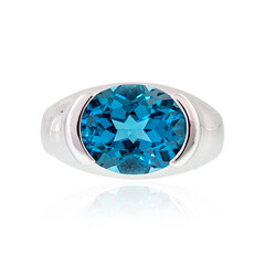 Bague en argent et Topaze de Marambaia