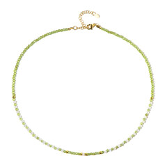 Collier en argent et Péridot