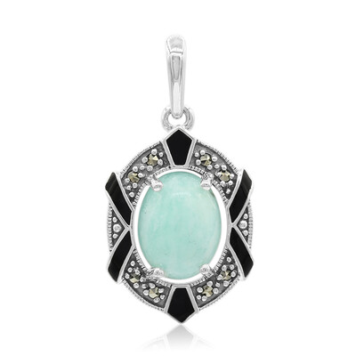 Pendentif en argent et Amazonite