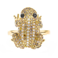 Bague en or et Diamant fancy SI2 (CIRARI)