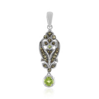 Pendentif en argent et Péridot