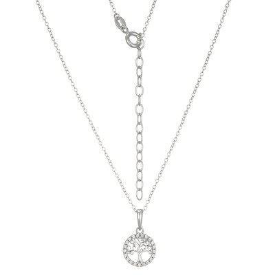 Collier en argent et Zircon