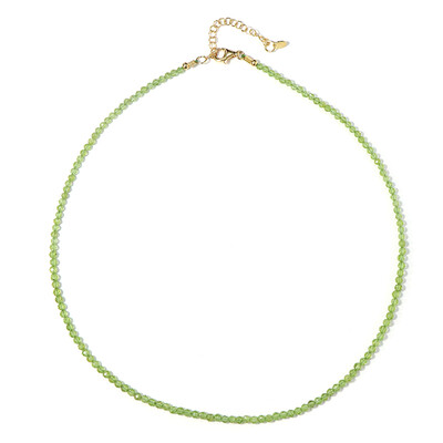 Collier en argent et Péridot