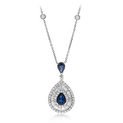 Collier en or et Saphir de Ceylan (CIRARI)