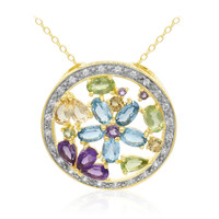 Collier en argent et Péridot