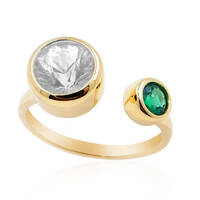 Bague en or et Zircon (de Melo)