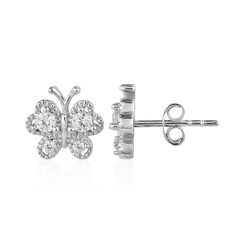 Boucles d'oreilles en argent et Zircon