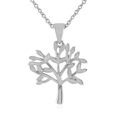 Collier en argent et Diamant I4 (J)
