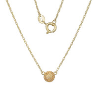 Collier en argent et Citrine (Adela Silber)