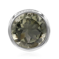 Pendentif en argent et Améthyste verte