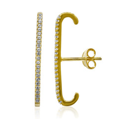 Boucles d'oreilles en argent et Zircon