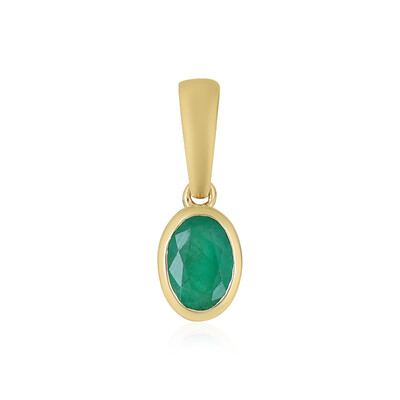 Pendentif en or et Emeraude du Brésil