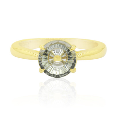 Bague en or et Améthyste verte (Glenn Lehrer)