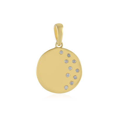 Pendentif en argent et Diamant I2 (I)