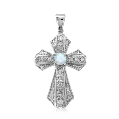 Pendentif en argent et Opale Welo
