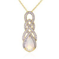 Collier en argent et Opale Welo