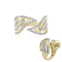 Bague en or et Diamant SI2 (H) (de Melo)