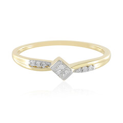 Bague en or et Diamant SI1 (H)