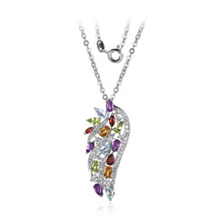 Collier en argent et Citrine