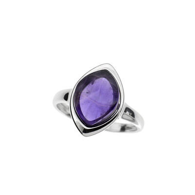Bague en argent et Améthyste (dagen)