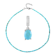 Parure en argent et Turquoise