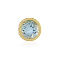 Pendentif en argent et Topaze bleu ciel