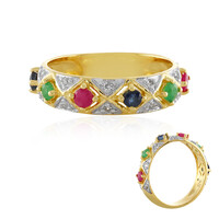 Bague en argent et Emeraude de Socoto