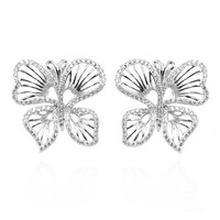 Boucles d'oreilles en argent et Zircon