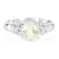 Bague en argent et Orthose