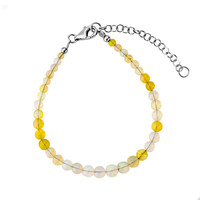 Bracelet en argent et Opale Welo