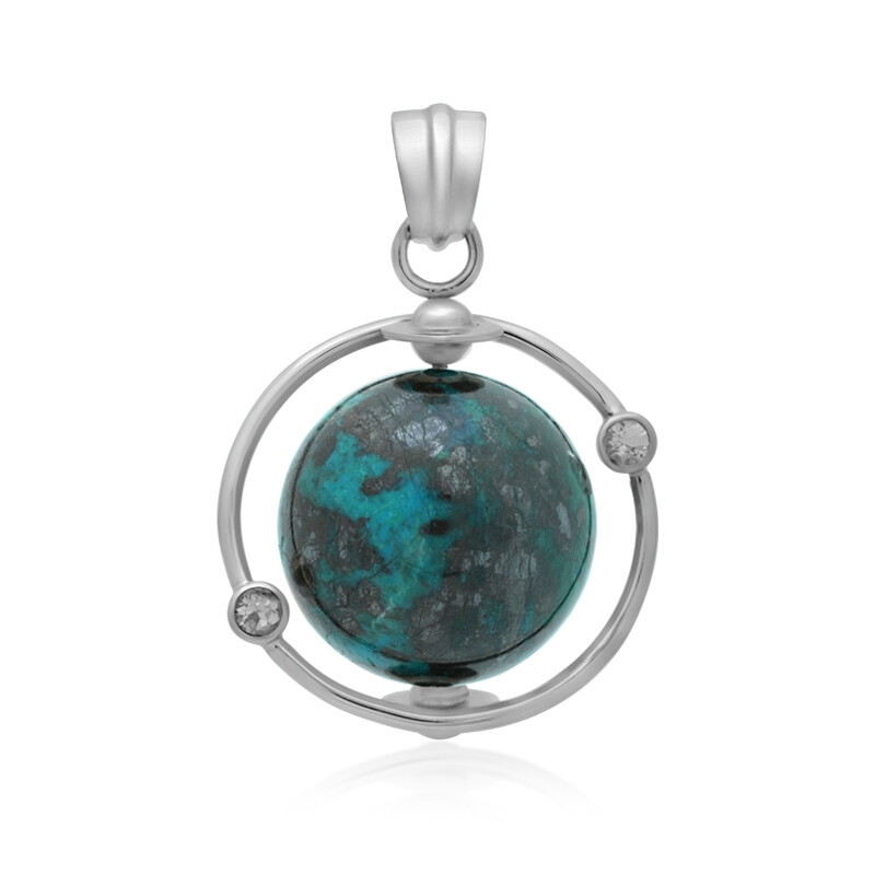 Pendentif Divinité Maya En Métal - Provenance Pérou, Bijou Ethnique D'occasion