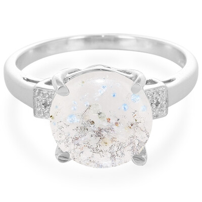 Bague en argent et Quartz Medusa